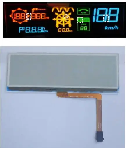 

256160 COG 5.0 inch Display Module screen PCB board big size ST75256 20pin support SPI Parallel IIC I2C port interface 3.3V 5V