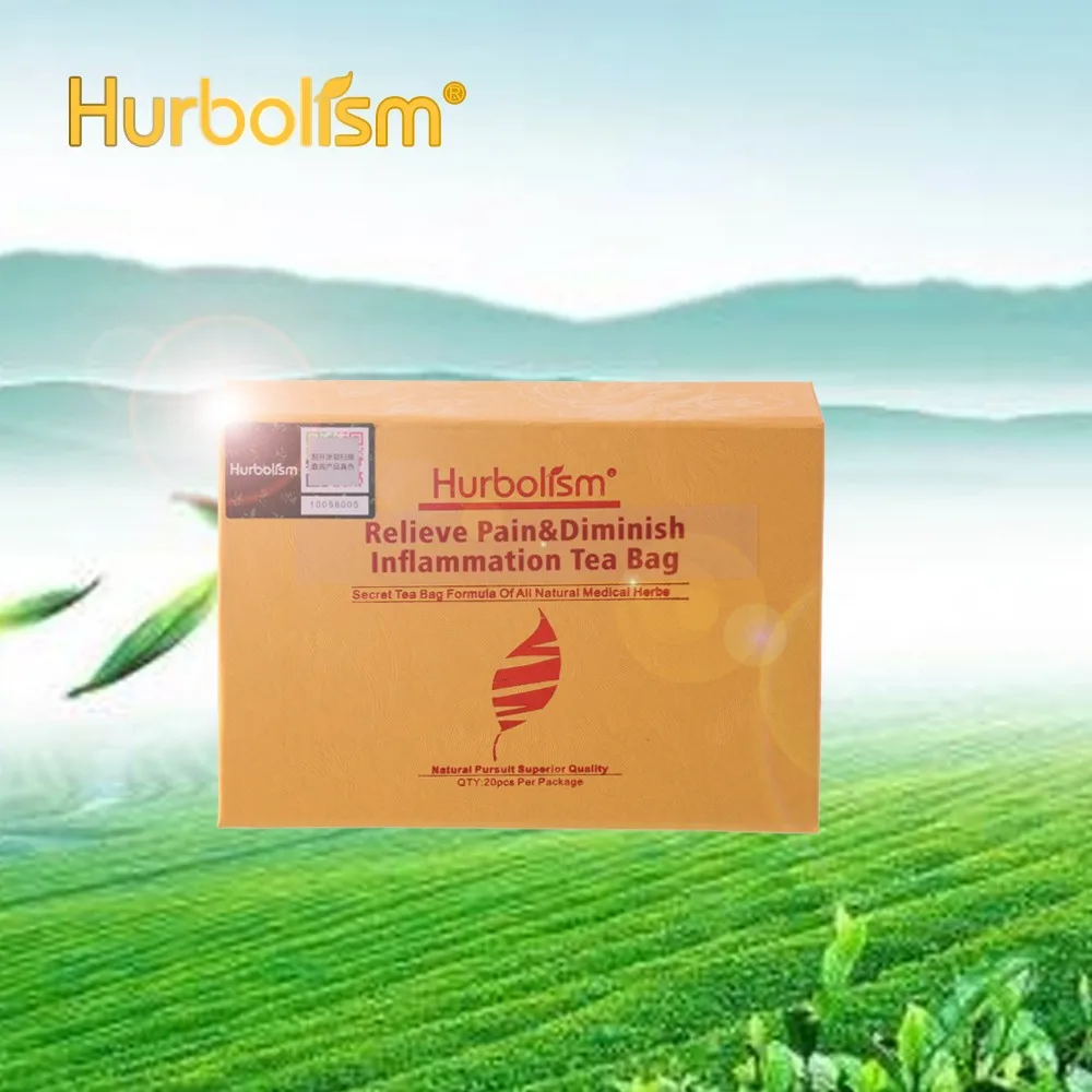 Hurbolism забота о здоровье чайный пакетик травяные ингредиенты для противовоспалительного обезболивающего спокойного. Против боли