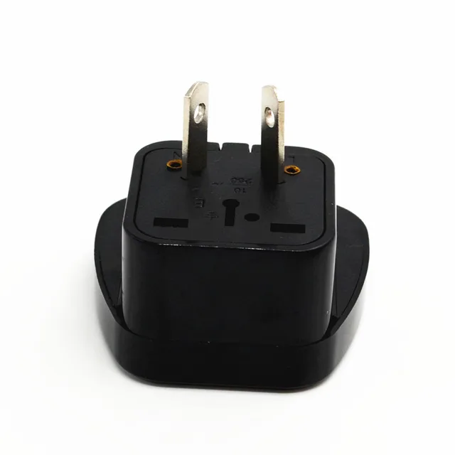 white black 2pin 10A AU Australia New Zealand travel adapter Power