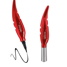 1 шт. перо-образная подводка для глаз водостойкая пятнистая легкая в носке жидкая подводка для глаз карандаш