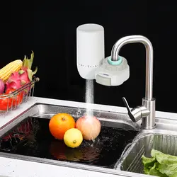Очиститель водопроводной воды с 1 угольный фильтр удобный Кухня кран фильтр элемент Портативный водопроводный кран очиститель