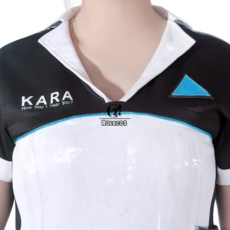 ROLECOS игра Детройт стать человеком Косплей костюмы Kara AX400 косплей платье Брюки