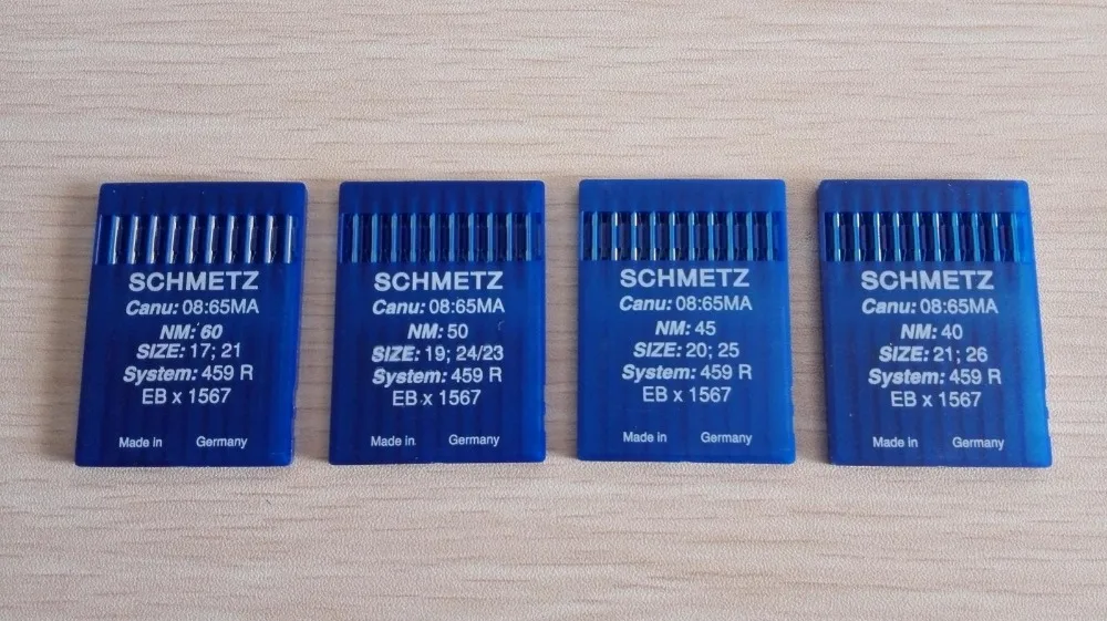 

SCHMETZ Sewing Needles, EBx1567,459R,10 Pcs Needles(1 Packs)/Lot,For Industrial Fur/Leather Sewing Machines,Great Quality!