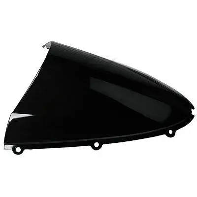 Мотоцикл ветер Экран лобовое стекло Экран протектор для Kawasaki ZX6R ZX636 2005-2008 ZX10R ZX-10R 2006-2007 - Цвет: Black