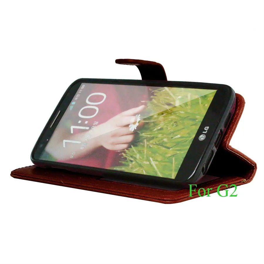 Роскошный кошелек для LG G2 G3 G4 Stylus L70 Optimus L90 Nexus 5 чехол для телефона флип-чехол из искусственной кожи с подставкой Держатель для карт