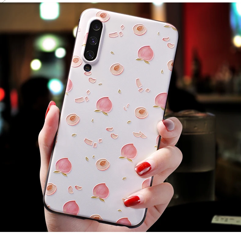 Kawaii Peach Girl чехол для телефона Xiaomi 8 8se 9 9se роскошный защитный чехол для телефона Xiaomi 8 Youth Прекрасный чехол для телефона