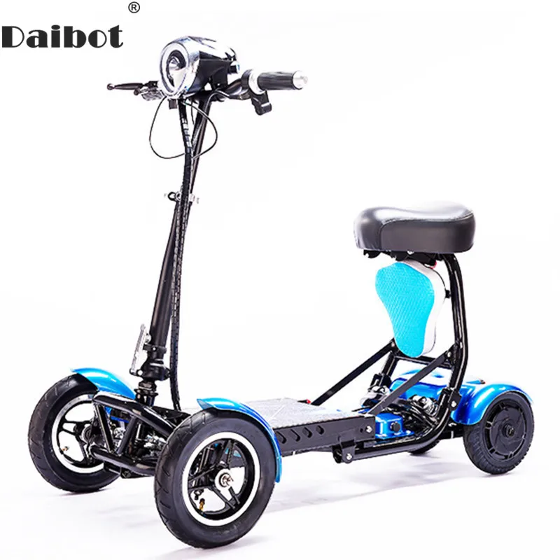  Daibot Four Wheel Electric Skateboard Portable Electric Scooters 10 Inch 36V Foldable Electric Scoo