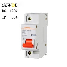 Breaker Dc Promotion For Promotional On Aliexpress 1p 63a 80a 100a 125a Dc 120v Electric Vehicle Breaker Mini Circuit With Short And Overload Protection