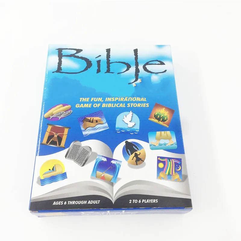

Bible Family Card game adults and children 2-6 people entertainment series games English board game