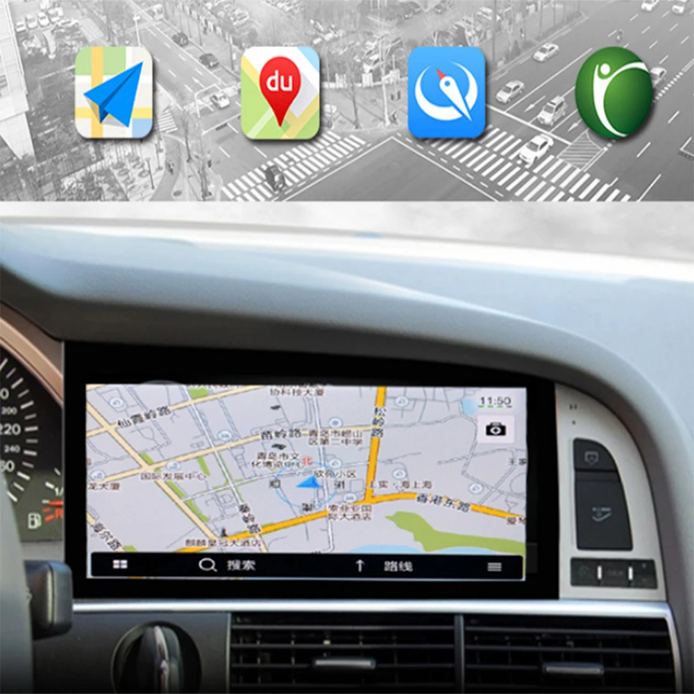 YMODVHT 10 25 дюймовый IPS экран 2G RAM Автомобильный GPS навигатор для Audi Q7 2006 2007 2008 2009 2010 2011