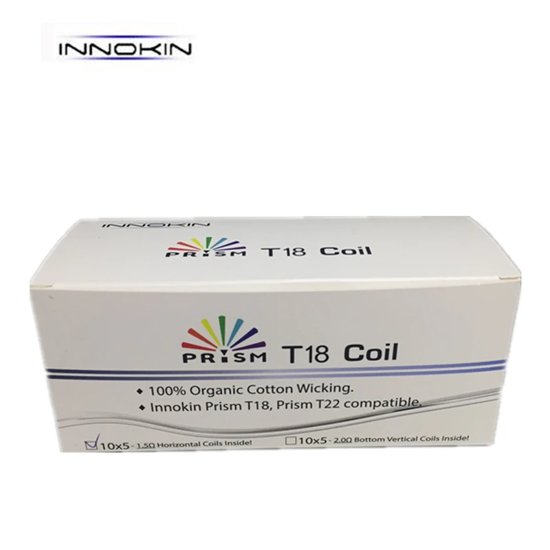 5 шт. 100% оригинальные катушки Innokin Endura T18 Ом Prism сменные головки для endura T22 Tank|endura t18