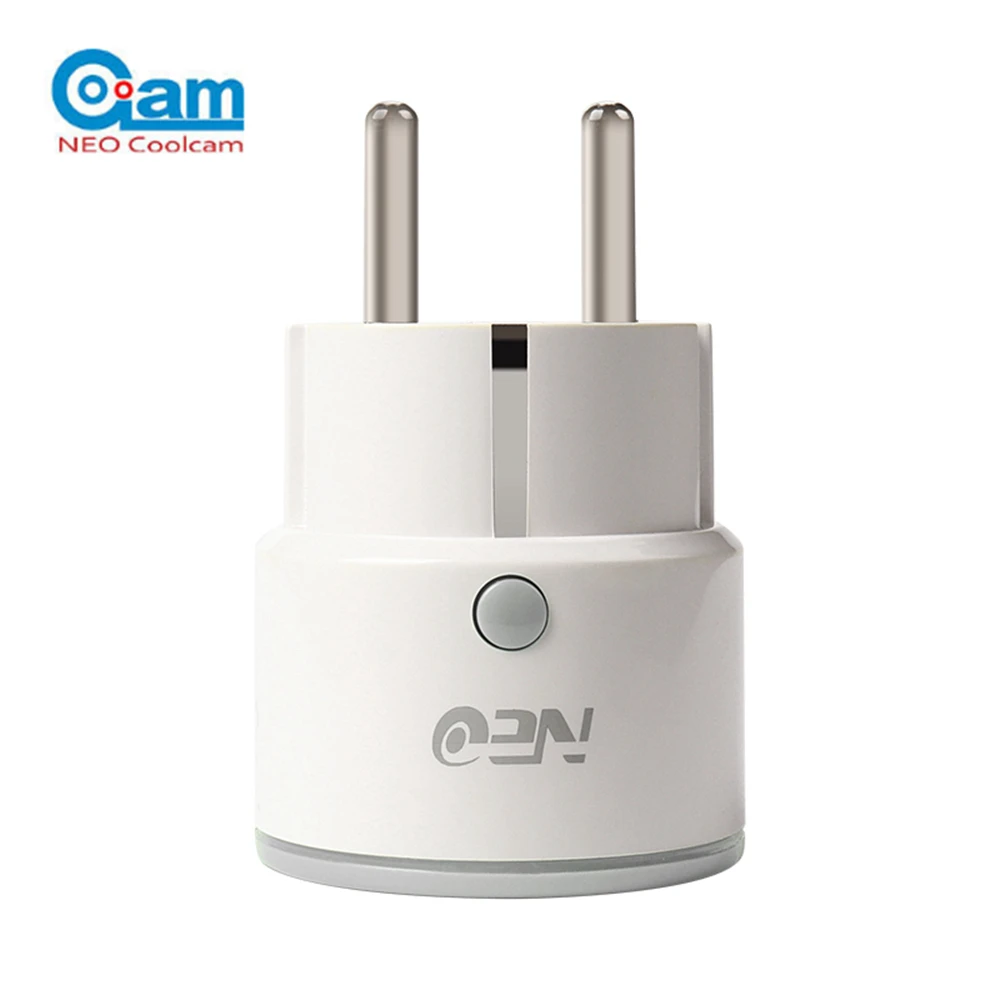 

NEO COOLCAM NAS-WR01W Smart Socket EU Plug WiFi Mini Smart Plug APP Remote Control Timing for Amazon Alexa for Google Home