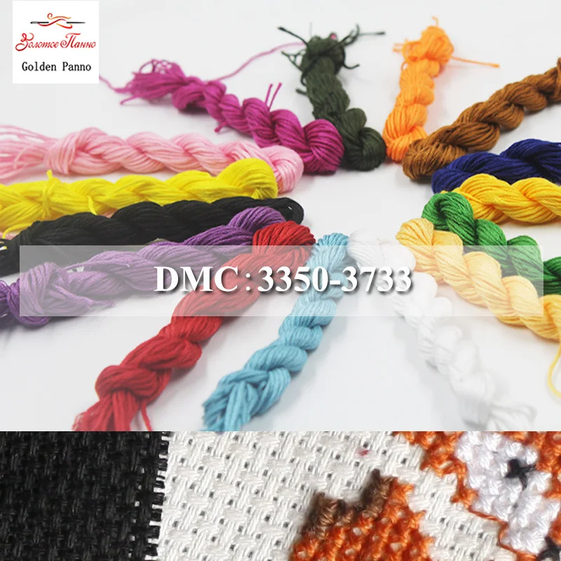 12 Skeins Embroidery Threads For Cross Stitch Braiding And Craft Work Sewing An
