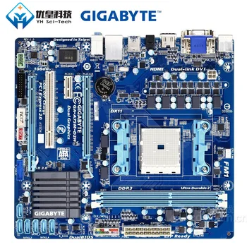 

Gigabyte GA-A75M-D2H AMD A75 Original Used Desktop Motherboard Socket FM1 AMD A E2 DDR3 32G SATA3 USB3.0 VGA DVI HDMI Micro-ATX