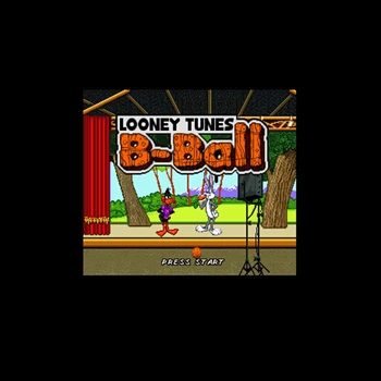 

Looney Tunes B-Ball NTSC Version 16 Bit 46 Pin Big Gray Game Card For USA Game Players