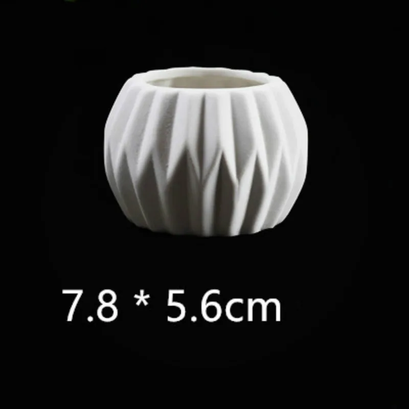 Cactus Pot Making Concrete Mold Silicone Planter Mould for flowerpot making DIY Creative Desktop Decorating Thumb Vase Molds