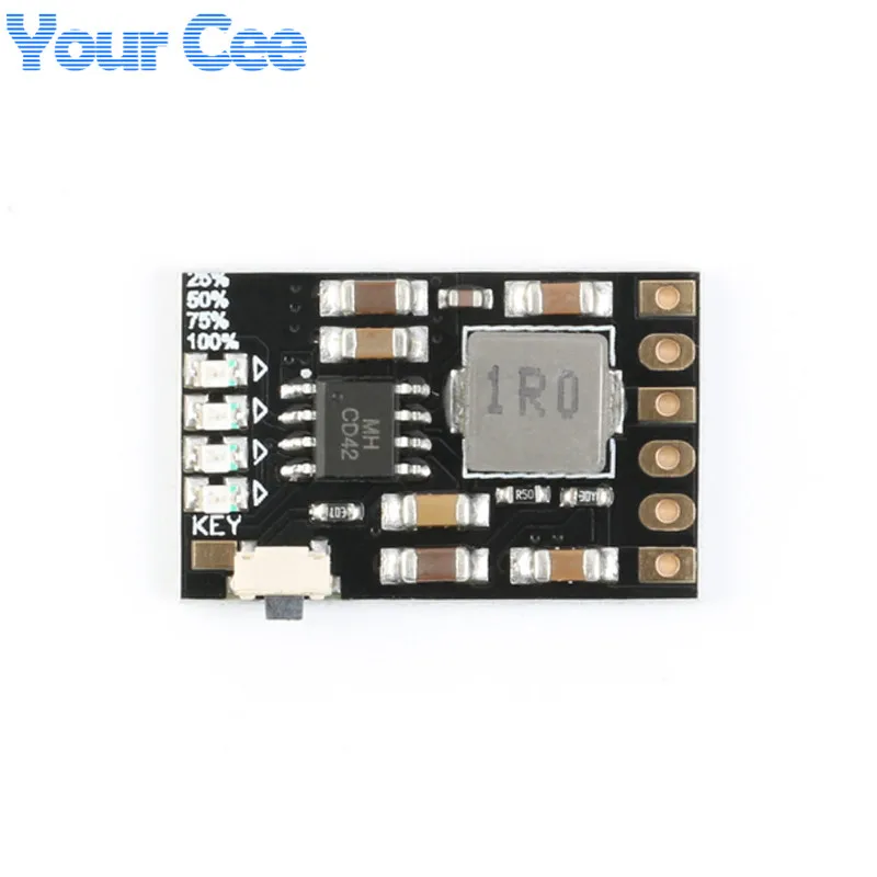 CD42 DC 5V 2.1A Mobile Power Diy Board 4.2V Charge Discharge(Boost) Battery Protection Indicator Module 3.7V Lithium 18650  (5)