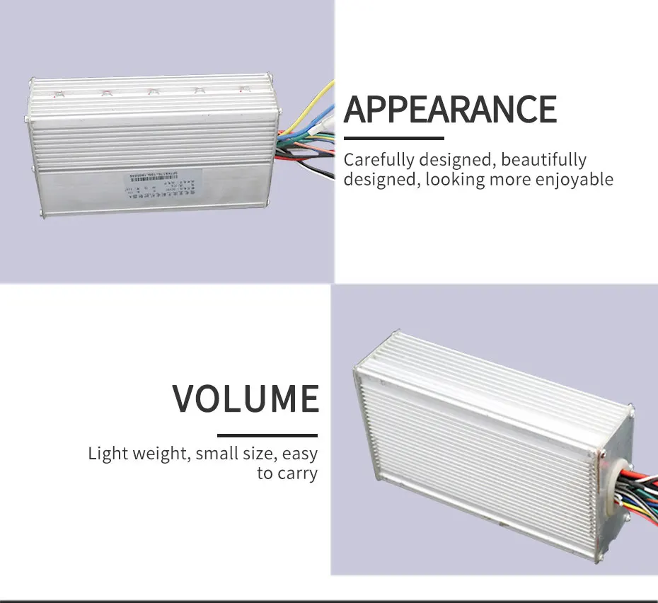 JS 3200W 60V светильник бесщеточный контроллер алюминиевый сплав низкий уровень шума четко продаваемые линии Электрический скутер