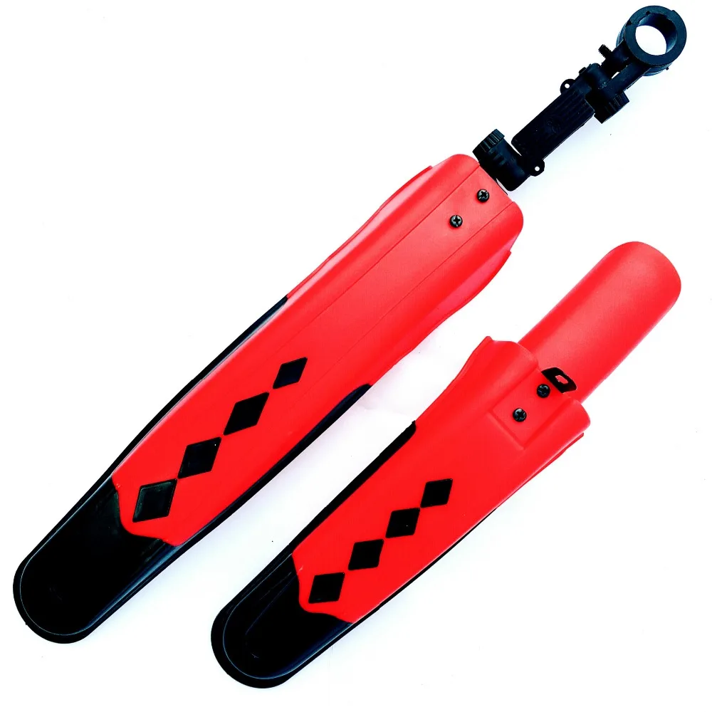 

1 Set Bicycle Mudguard Mountain Bike Fenders Set Mudguards Double Color Bicycle Mudguard Wings For Bicycle Front/Rear Fenders