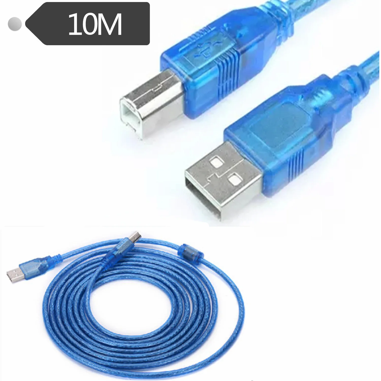 USB2.0 мужчине B принтер сканер кабель 10 м|Соединители| |