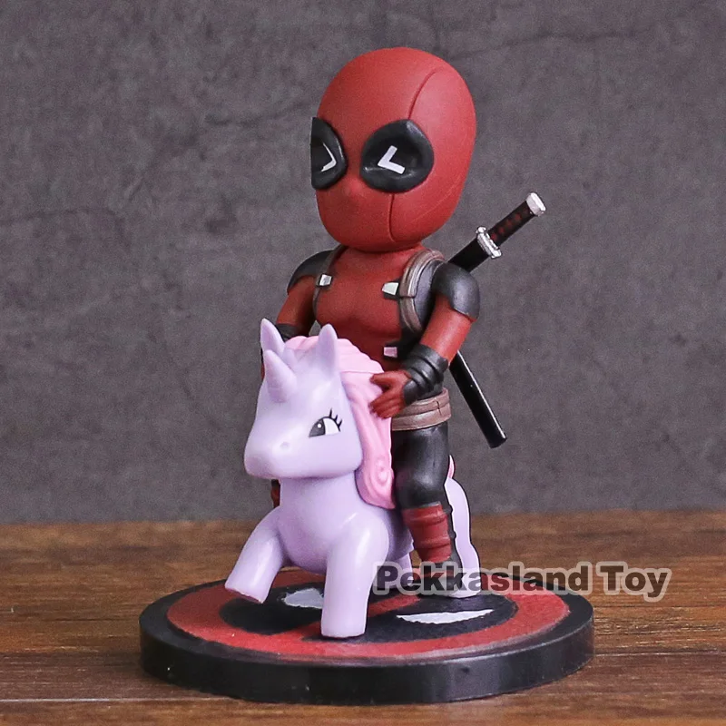 

Beast Kingdom Marvel Comics Deadpool Mini Egg Attack Series PVC Action Figure Collectible Model Toy
