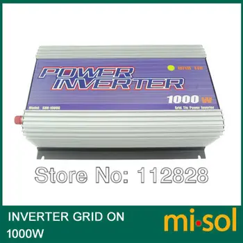 

Grid Tied Inverter for photovoltaic system 1000W, 22V-60VDC Input,120V AC Output