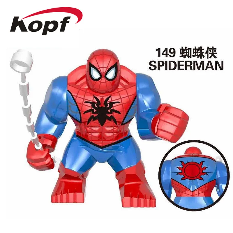 

Building Blocks Super Heroes 7CM Avengers 4 Endgame Spiderman Iron Man Hulk Thanos Figures For Children Model Toys Gift EG149