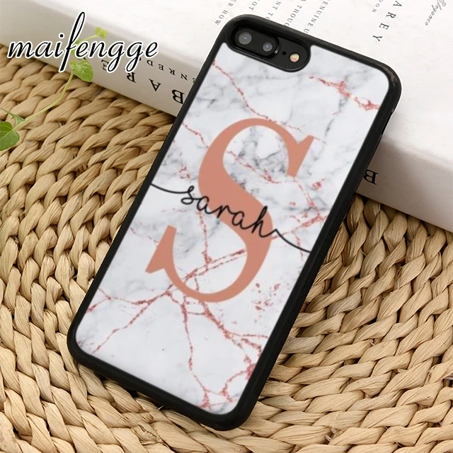 Maifengge монограмма мраморные инициалы идеально Сделай Сам чехол для телефона iPhone 11