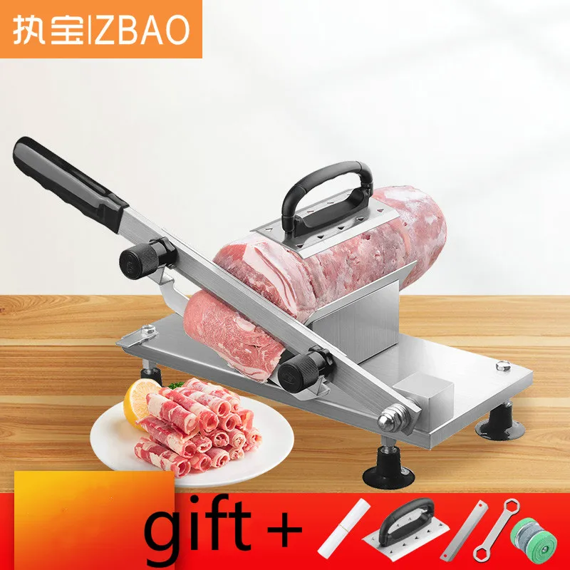 ZB208B manual slicer Household Lamb Meat cutting machine Hot Pot Lamb