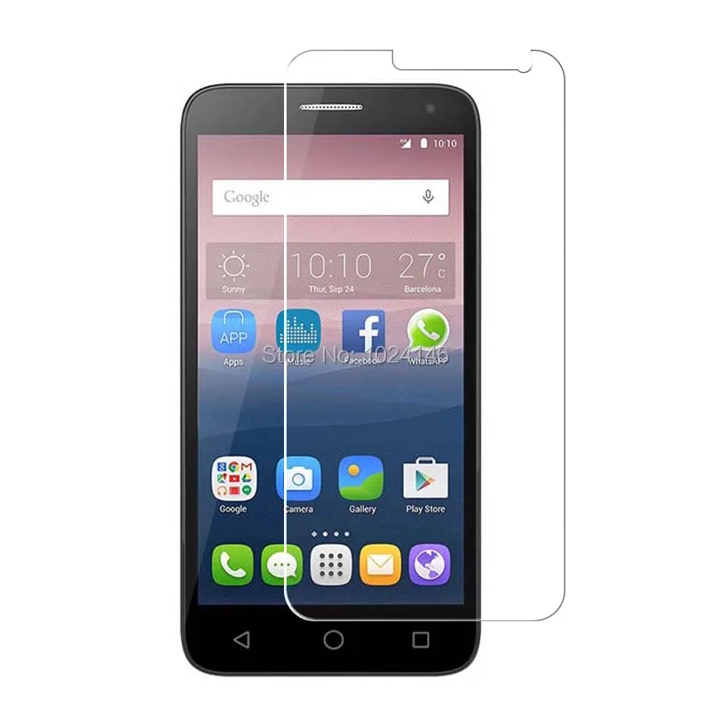 iPOMCASE Coque Protection Absorption de Choc Anti-Rayure pour 5 Alcatel Pop 3 Transparent