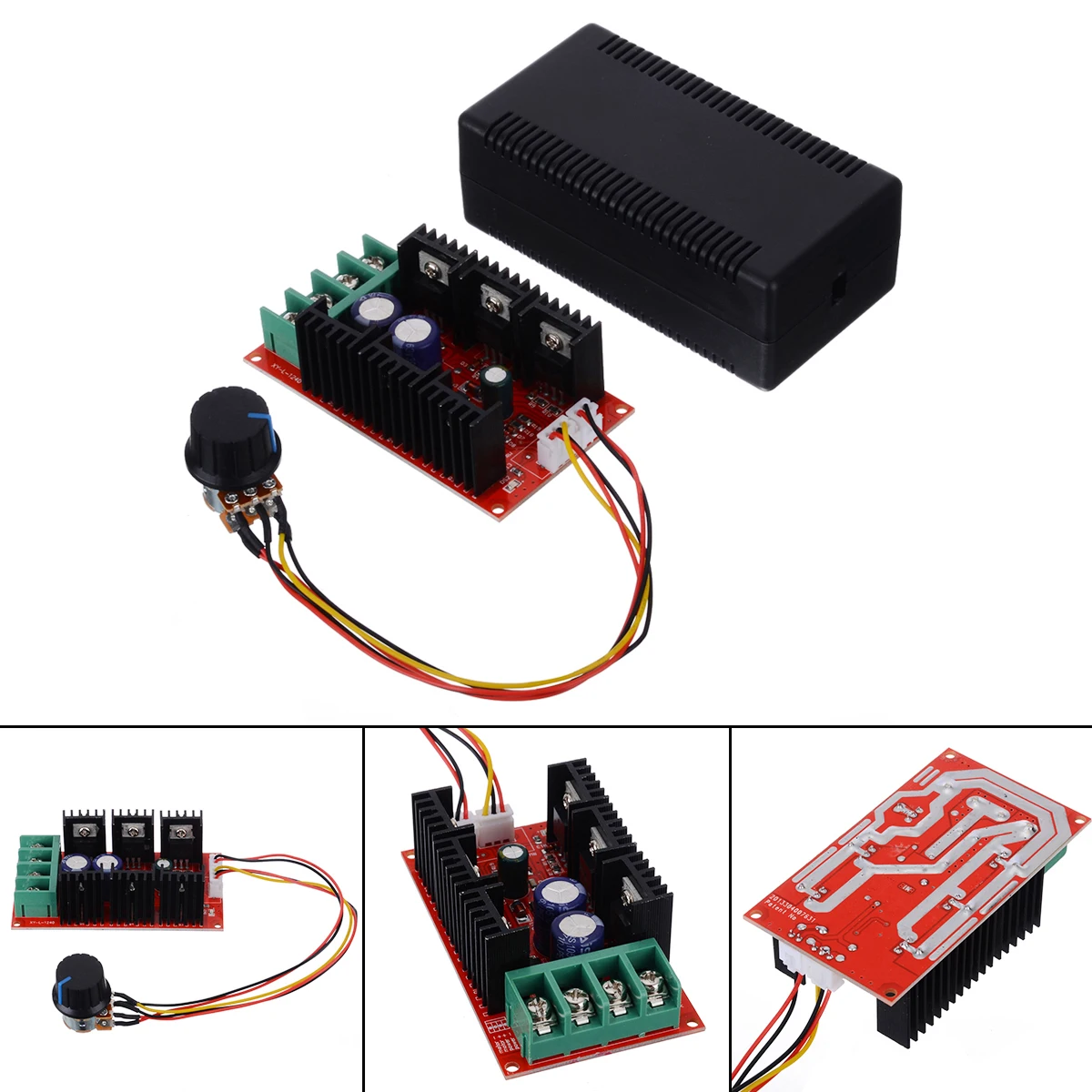 New 9-50V 2000W 40A Motor Speed Control Module PWM HHO RC Controller DC 12V 24V 48V Motor Controller