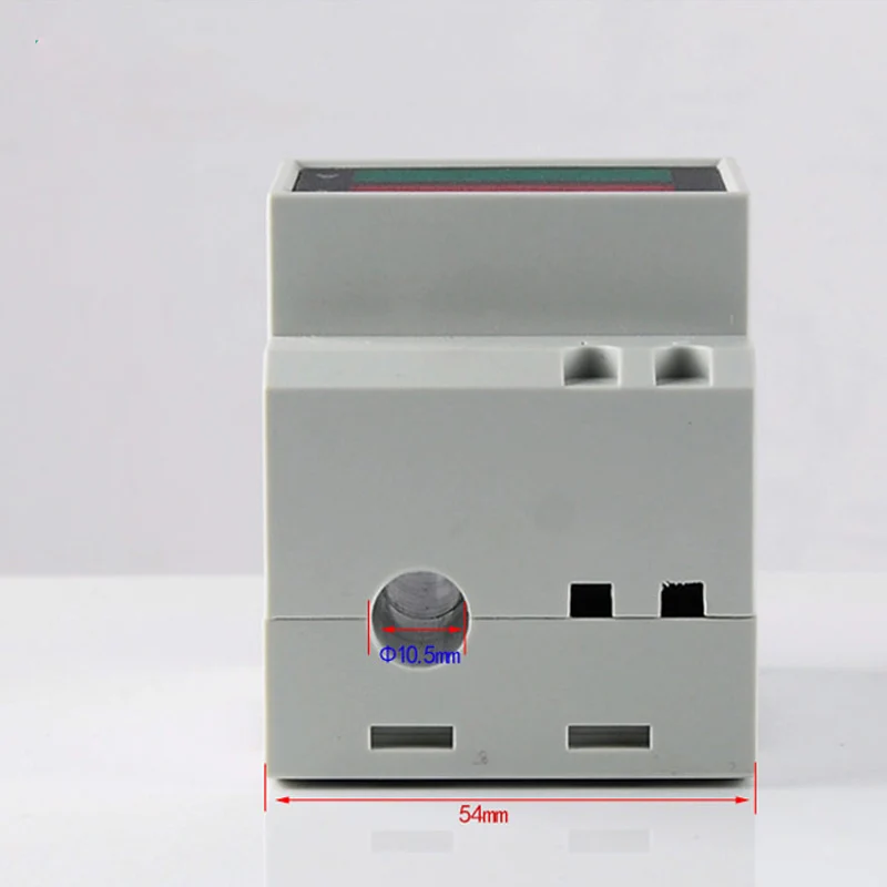 Din-рейка двойной дисплей красный зеленый AC80-300V 200-450 в AC0.1-99.9A Цифровой вольтметр переменного тока переменное Напряжение измеритель тока