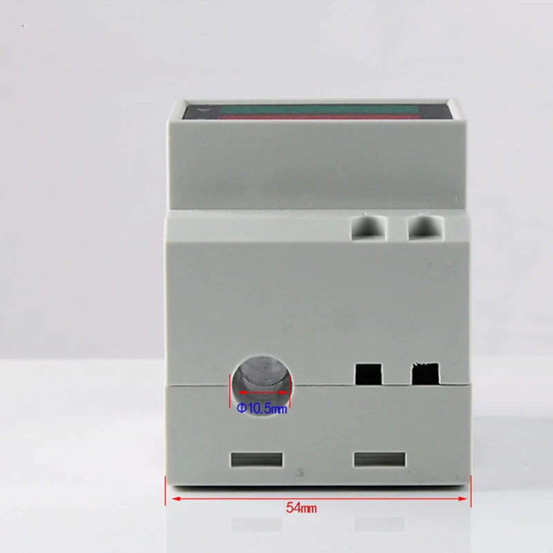 Din рейка двойной Дисплей красный зеленый AC80 300V 200 450V AC0.1 99.9A Цифровой вольтметр