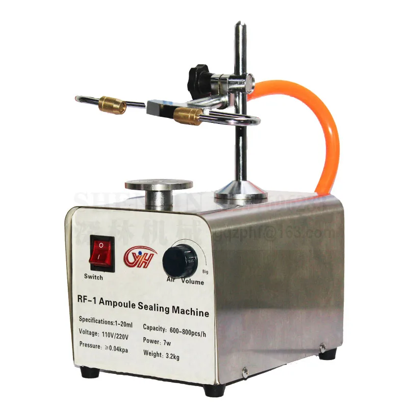 Glass tube hot welding machine, laboratory Ampoule sealing machine