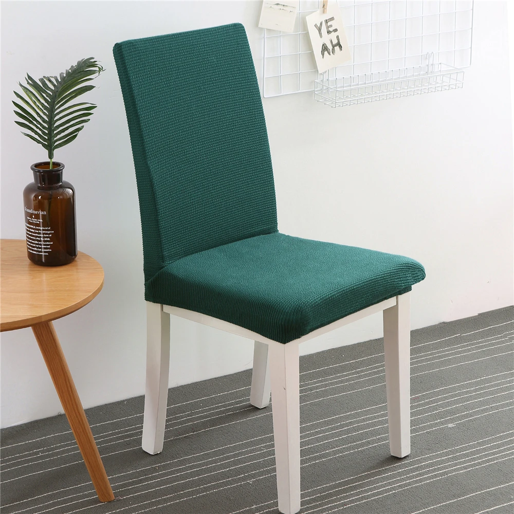

Morigins Fashion Solid Color Chair Cover Home Textile Decoration High Qualtiy Polyester Chair Covers For Restaurant Weddings Z26