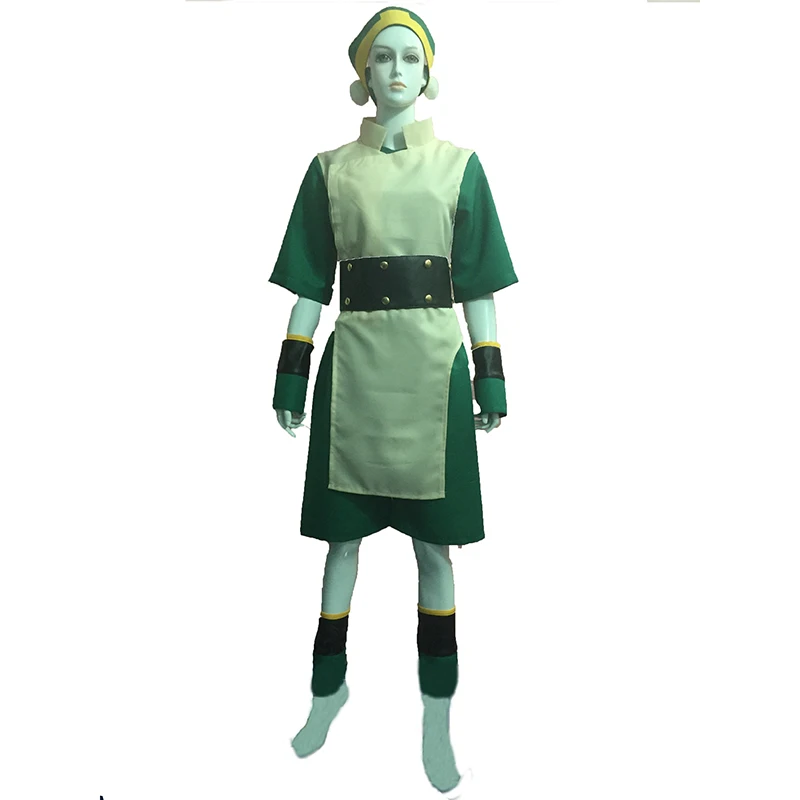Toph Bei Fong костюм для косплея из Аватара The Last Airbender|cosplay costume|costume costumecostume cosplay |