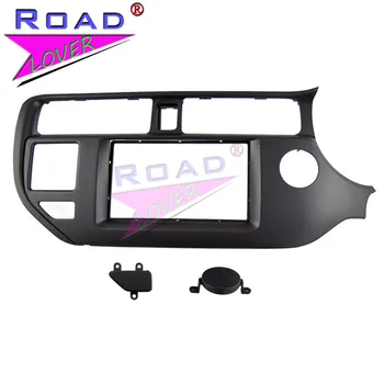 

TOPNAVI 2 Din Car Audio frame Panel Car Radio fascia for KIA K3/ RIO 2012 RHD Auto Air Condition Car Video Installation Fascia