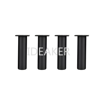 

4PCS 150x38MM Aluminum Alloy Legs Height Adjustable Black Legs Cabinet Table Feet Furniture Legs