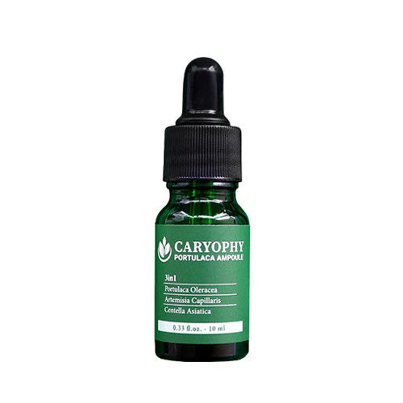 

CARYOPHY Portulaca Ampoule 10ml Face Cream Skin Soothing Whitening Moisturizing Essence Oil Anti Inflammation Korean Cosmetics