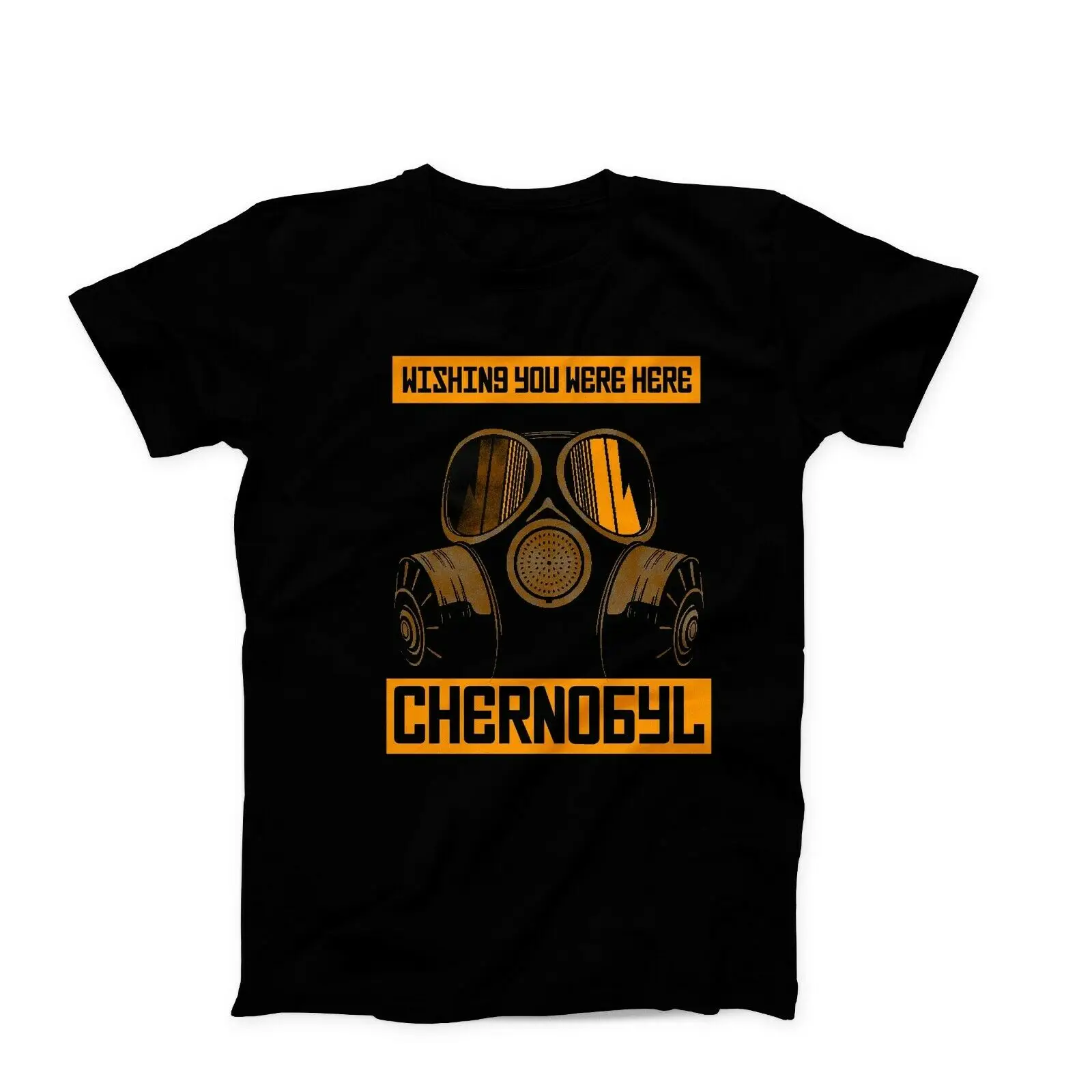 

Chernobyl Ukraine Kyiv TV Show HBO White Men's T shirt Printed Gift Summer Short Sleeves Cotton T-Shirt Fashion