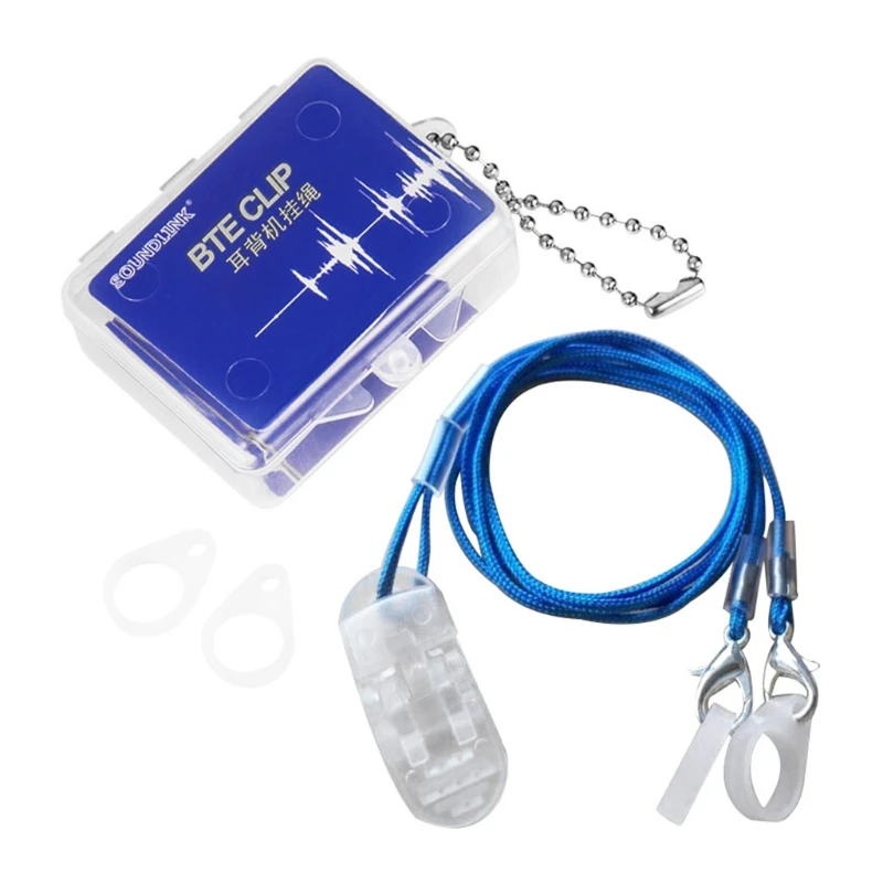 

BTE Hearing Aids Clips Safety Protection Accessory Bilateral For Children&Adult