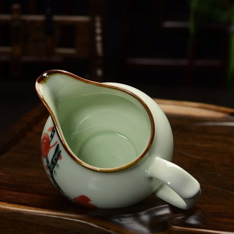 [GRANDNESS] Фарфор с ручной росписью китайская чашка для чая Cha hai чайный набор кунг-фу чашка чайная посуда Кунг Фу чайная ярмарка чашка 150 мл