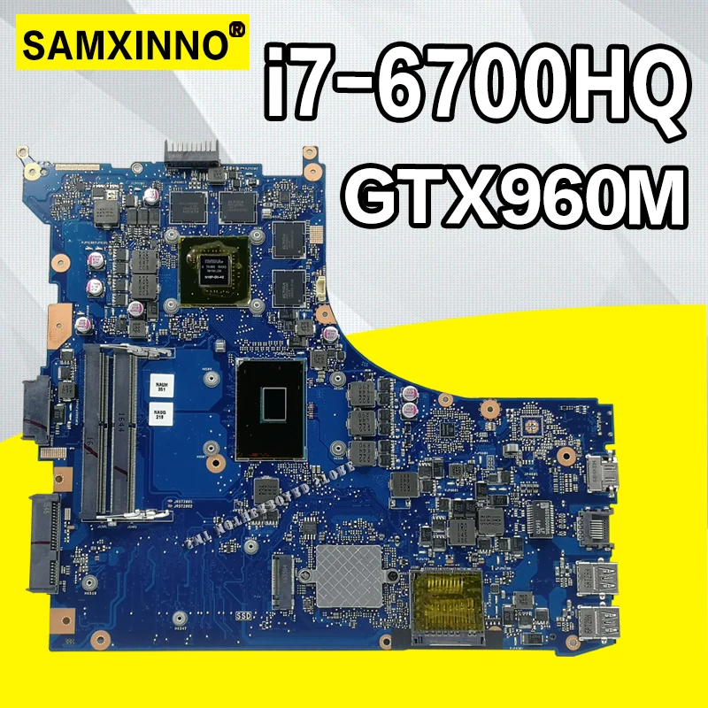 ROG GL552VW Laptop motherboard for ASUS GL552VW GL552VX GL552V Test