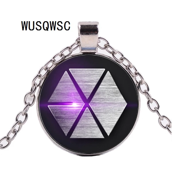 WUSQWSC Новая мода звезда Подвеска &quotеxo&quot ожерелье EXO ювелирные изделия Подарочный