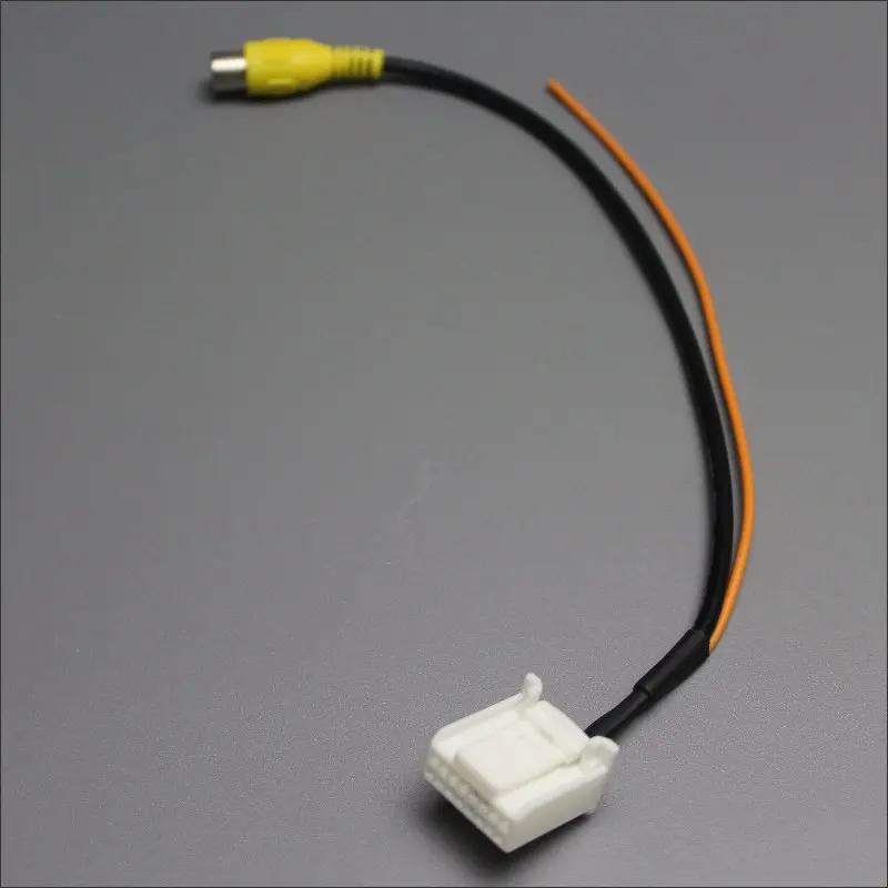 

Original Video Input Switch RCA Adapter Connector Convertor Wire Cable For Kia K4 2015~2017 Rear View Camera