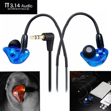 DIY3.14 Wired headset 3.5MM Hifi earphone stereo earphones Professional Concert ecouteur earbuds fone de ouvido Bass auriculares