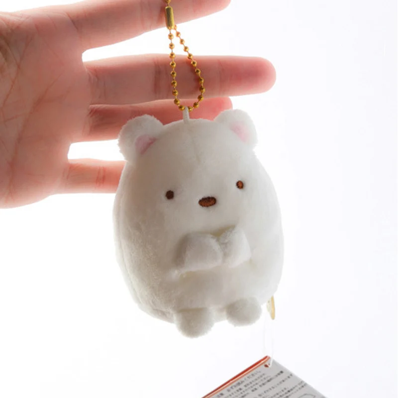 7 см Sumikko Gurashi плюшевая игрушка маленькая подвеска Peluche мягкие животные куклы игрушки Детский подарок Juguetes брелок подвеска - Color: E