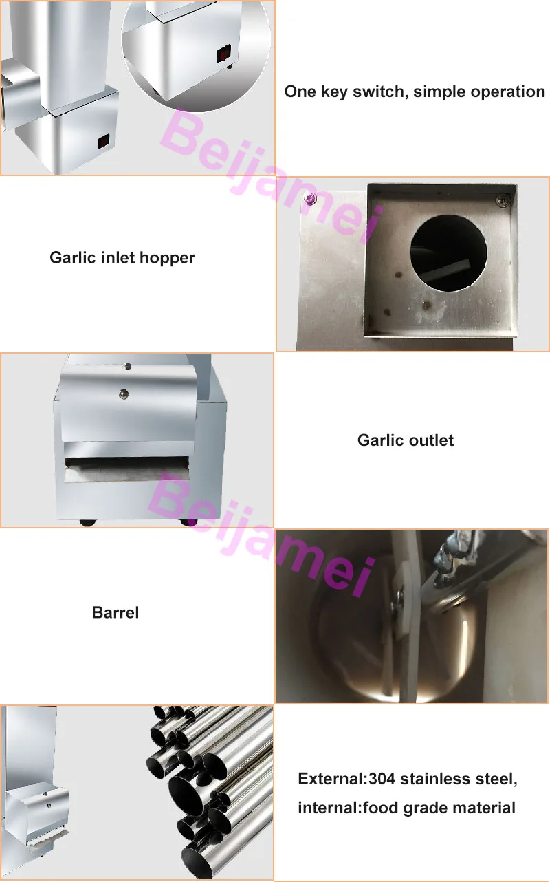 2021 BEIJAMEI Home Commercial Garlic Peeling Machine 25kg/H Garlic