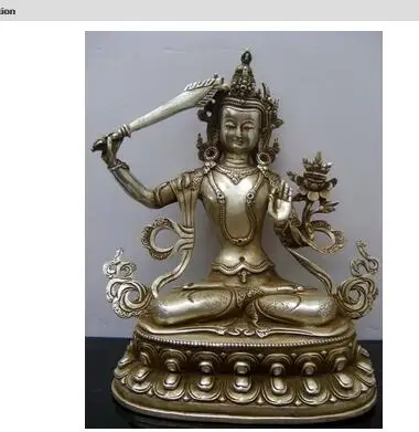 

Rare Bouddhisme statue they NEPAL Tibetan Buddhist silver STATUE Tibetan Silver bronze factory outlets