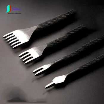 

Handmade High Quality Leather Diy Tool Diamond Leather Punching Tool Purse Leather Bag Making 4mm 1set/lot 4pcs Polishing S619P